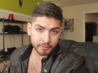 Don Stone Hot Latino Amateur Model Intro Social Medias In Leather Jacket